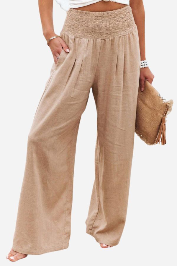 Seren | Women’s High-Waisted Palazzo Trousers