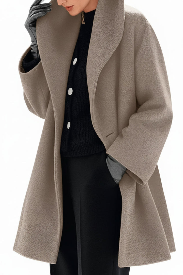 Evelyne | Women’s Elegant Longline Winter Coat