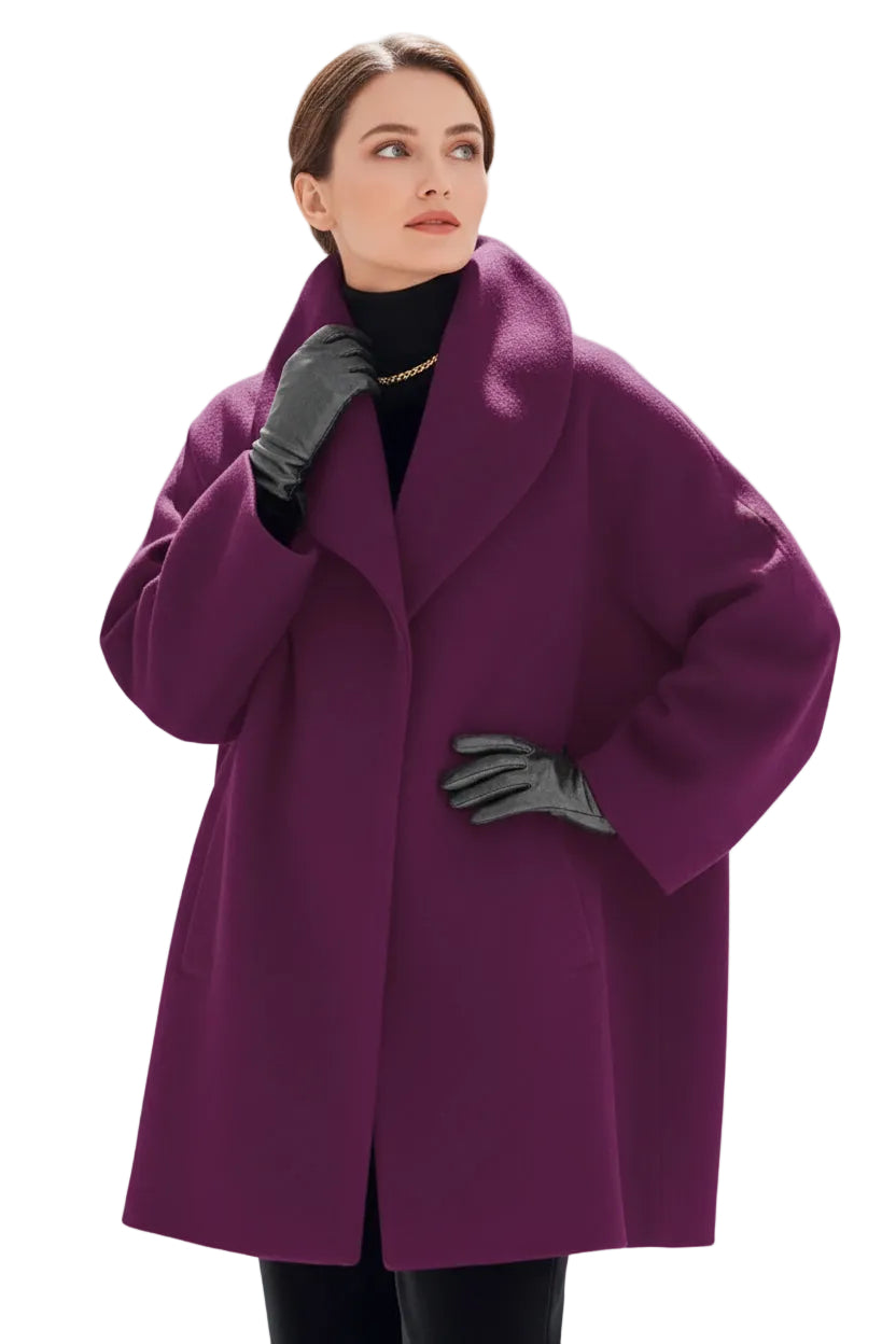 Evelyne | Women’s Elegant Longline Winter Coat