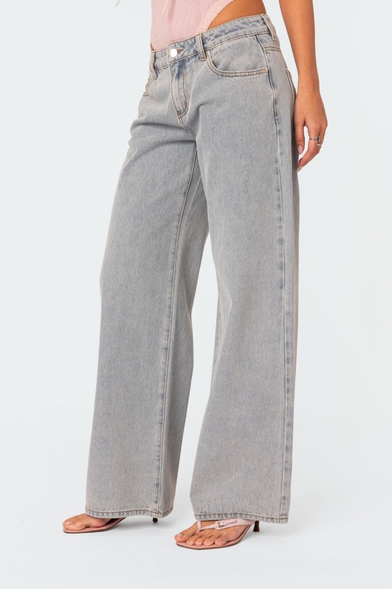 Lisette | Women’s Bow Detail Loose-Fit Jeans