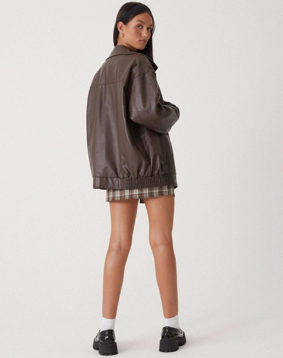 Lucien | Men’s Relaxed-Fit PU Leather Jacket
