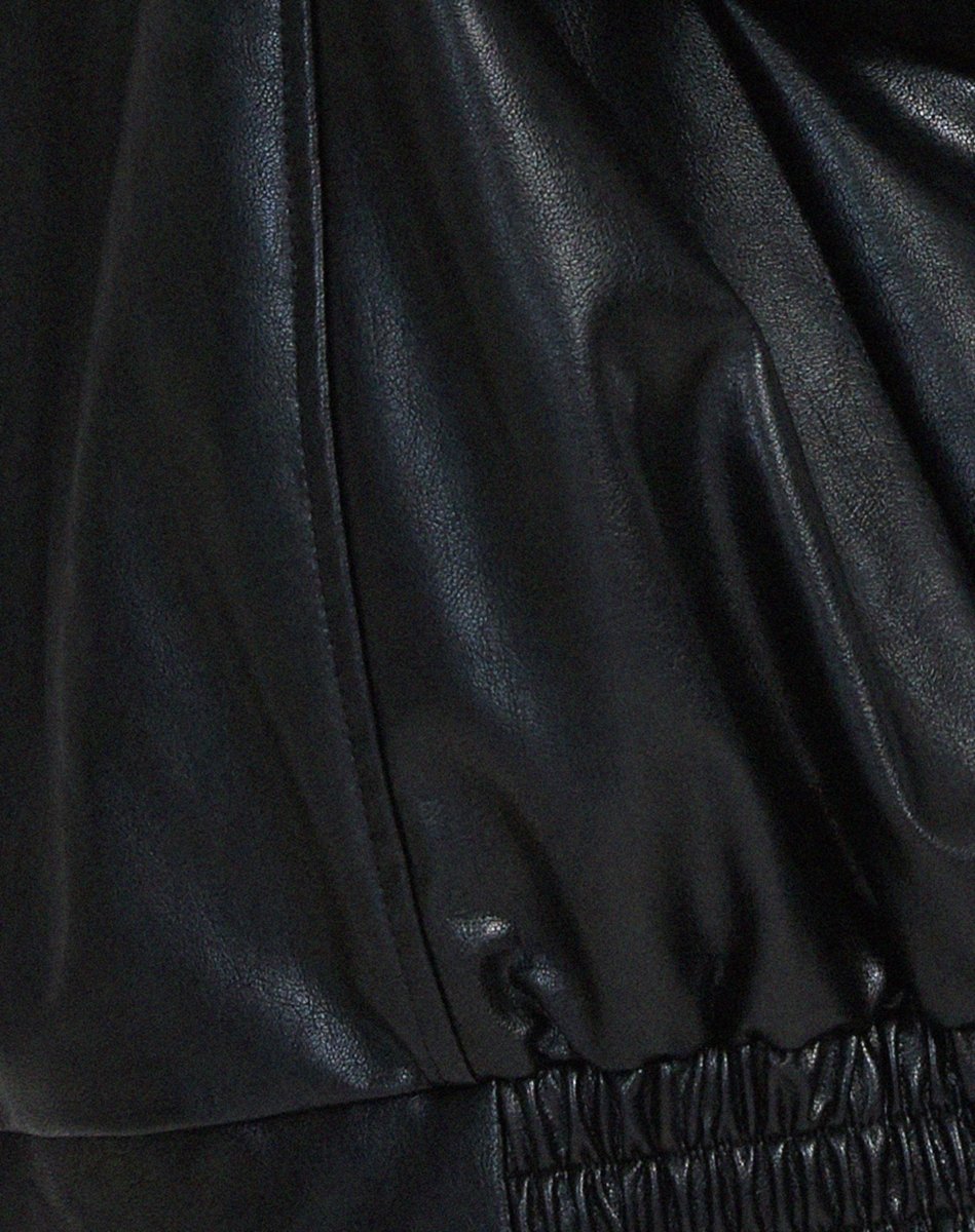 Lucien | Men’s Relaxed-Fit PU Leather Jacket